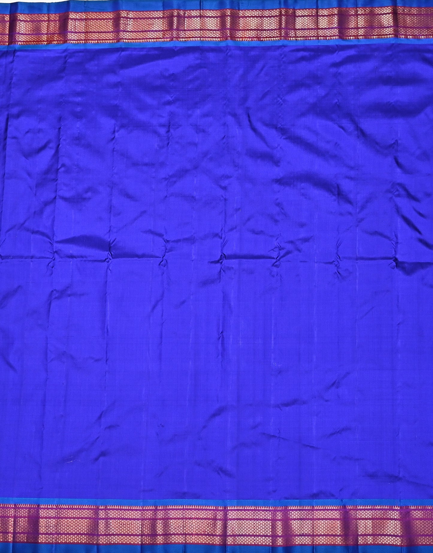 Exclusive Pure Handloom Silk Royal Blue Paithani Saree