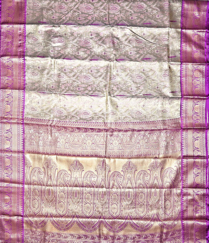 Elegant Pastel Tissue Silk Saree with Rich Pallu